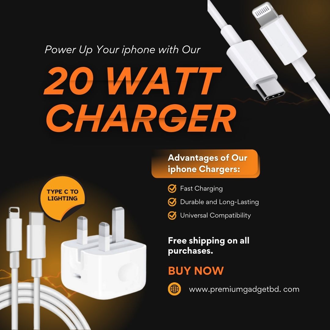 Apple 20W Type c to Lighting Power Adapter
